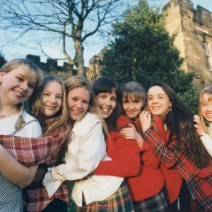 Byker Grove Cast Christmas 1994 Print