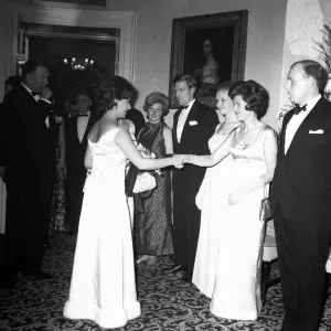 North East Royal Visit - Princess Margaret flew into Newcastle Airport North East Royal Visit - Princess Margaret flew into Newcastle Airport