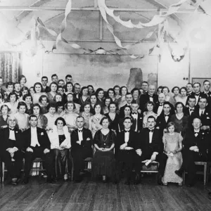North Eastern Daily Gazette, annual dinner and dance, December 1933 North Eastern Daily Gazette, annual dinner and dance, December 1933