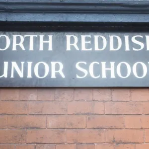 North Reddish Junior School, Stockport Print, Circa 1994