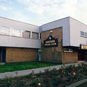 Le club social du nord à Ashington, Northumberland. Circa 1997. Le club social du nord à Ashington, Northumberland. Circa 1997.