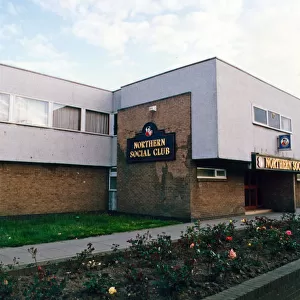 Northern Social Club in Ashington, Northumberland. Circa 1997