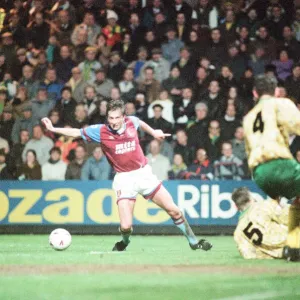 Norwich 1-0 Aston Villa, League match at Carrow Road, Wednesday 24th March 1993 Norwich 1-0 Aston Villa, League match at Carrow Road, Wednesday 24th March 1993