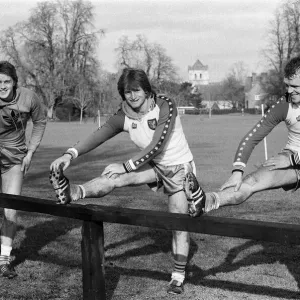 Norwich City F. C. are seen training today ahead of their game against Spurs