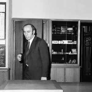 Norwich City FC manager Ron Saunders. 5th March 1973 Norwich City FC manager Ron Saunders. 5th March 1973