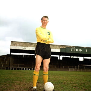 Norwich City player Terry Allcock. May 1963