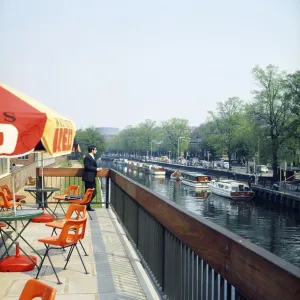 Norwich East Anglia England Riverside View. Circa 1972