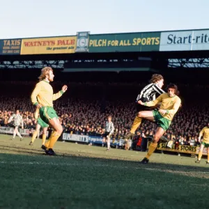 Norwich v. Newcastle. 24th February 1973 Norwich v. Newcastle. 24th February 1973