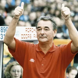 Nottingham Forest Manager Brian Clough Print August 1992