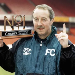 Nottingham Forest Manager Frank Clark has been awarded the Carling Manager of the month