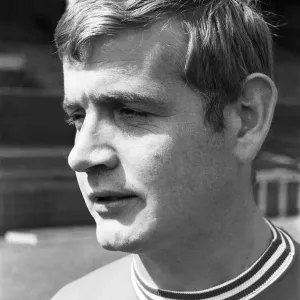 Nottingham Forest photocall at the City Ground. Joe Baker. July 1967