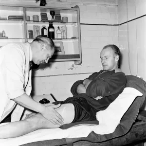 Nottingham Forest Training Session Print - 18th October 1956