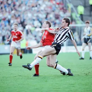 Notts County 1-0 Middlesbrough, League Division Two Play Off 2nd Leg match at Meadow Lane