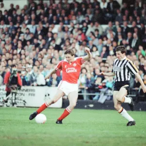 Notts County 1-0 Middlesbrough, League Division Two Play Off 2nd Leg match at Meadow Lane