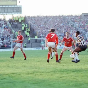 Notts County 1-0 Middlesbrough, League Division Two Play Off 2nd Leg match at Meadow Lane