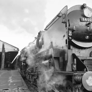 Number 34021 Dartmoor West Country Class Locomotive Print Number 34021 Dartmoor West Country Class Locomotive Print