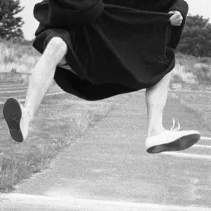 Richard Eden at The Nuns Olympics Print