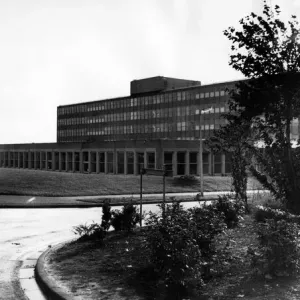 The nurses home at Walsgrave Hospital. 19th April 1968 The nurses home at Walsgrave Hospital. 19th April 1968