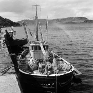 Oban, a resort town within the Argyll and Bute council area of Scotland. 23rd August 1951 Oban, a resort town within the Argyll and Bute council area of Scotland. 23rd August 1951