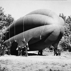 An observation balloon is a type of balloon that is employed as an aerial platform for An observation balloon is a type of balloon that is employed as an aerial platform for