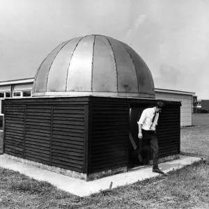 The observatory in the grounds of Binley Park Comprehensive School. 9th July 1968 The observatory in the grounds of Binley Park Comprehensive School. 9th July 1968