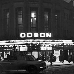 Odeon Cinema, Glasgow, Scotland, 30th December 1955