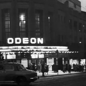 Odeon Cinema, Glasgow, Scotland, 30th December 1955 Odeon Cinema, Glasgow, Scotland, 30th December 1955
