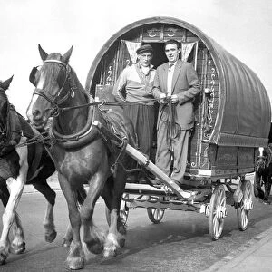 Off to the Appleby Horse Fair go mr. Hedley Turnbull (left), of Westway, Throckley