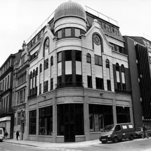 Colour Print of Moorfields Office Block, Liverpool 1991