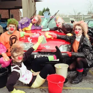 Rochfort Associates Charity Car Wash Print, 15th March 1991