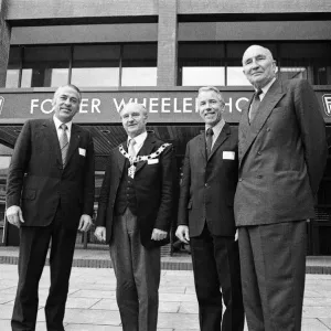 The official opening of Foster Wheeler. 23rd January 1975