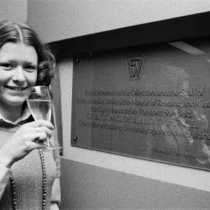 The official opening of Foster Wheeler. 23rd January 1975