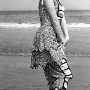 Old Fashioned Swim Suits Print