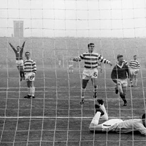 Old firm derby in the Scottish league match at Celtic Park. Celtic 5 v Rangers 1