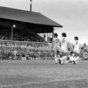 Old Ham v Everton Pre-Season Friendly Print August 1981