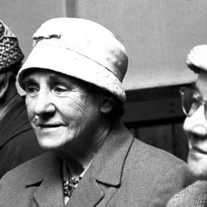 Old ladies wearing hats. 16th August 1962 Old ladies wearing hats. 16th August 1962