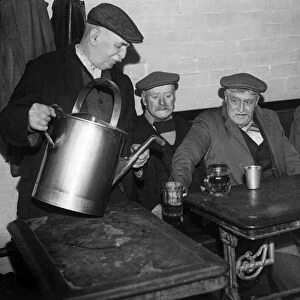 Old Men drinking in pub