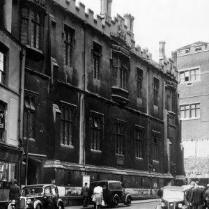 The old Red Maids School in Denmark Street, demolished in 1952 to make way for Gaunts The old Red Maids School in Denmark Street, demolished in 1952 to make way for Gaunts