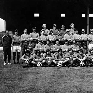 Oldham F. C. 1971: Back Row L to R Derek Spencer, Chris Ogden, Ian Taylor, Keith Hicks