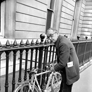Oldman: Humour: Bicycle: Mr. Larry Adler appeared at Bow Street Magistrates court