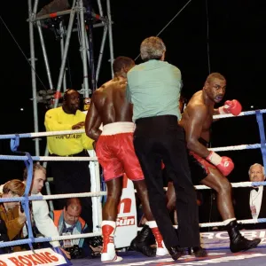 Oliver McCall vs. Frank Bruno, billed as The Empire Strikes Back Oliver McCall vs. Frank Bruno, billed as The Empire Strikes Back