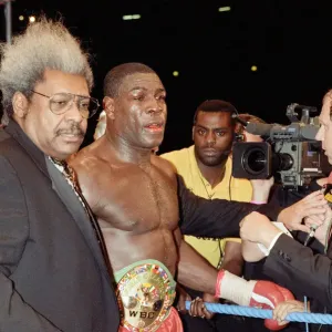 Oliver McCall vs. Frank Bruno, billed as The Empire Strikes Back Oliver McCall vs. Frank Bruno, billed as The Empire Strikes Back