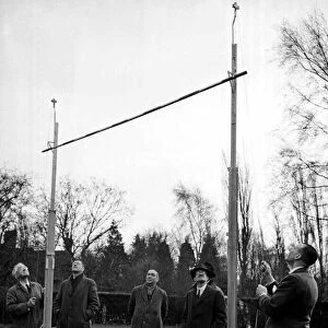 Olympic Games 1948 Mr Rottenburg has developed a new system for the pole
