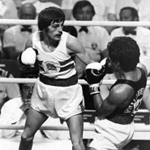 Olympic Games 1976 Pat Cowdell of Great Britain beats Raymondo Fortaleza of