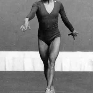 1976 Olympic Games Print of Olga Korbut