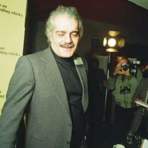 Omar Sharif, actor and professional bridge player, taking part in the Langs Supreme