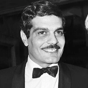Omar Sharif Actor at the world premiere of the film "Night of the generals"