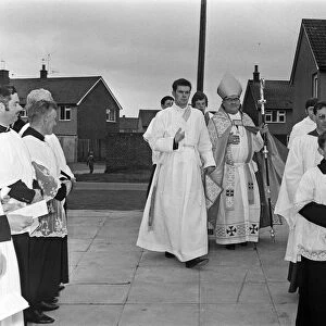 The opening and blessing of St Patrick Roman Catholic Church, Deedmore Road, Wood End