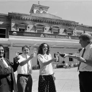 The Three Guineas Pub Opening Print, 23rd June 1994 (00935)