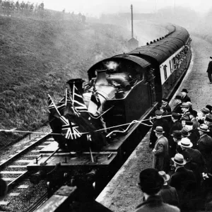 Opening of Hawthorns Station at West Bromwich by the Great Western Railway